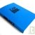 Bloc uni encoll� recycl� A6 80g 320 pages Bleu s�rie ZapBook