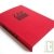 Bloc uni encoll� recycl� A6 80g 320 pages Rouge s�rie ZapBook