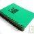 Bloc spirale uni recycl� A5 80g 320 pages Vert s�rie ZapBook
