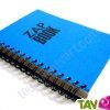 Bloc spirale uni recycl� A5 80g 320 pages Bleu s�rie ZapBook