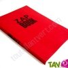 Bloc uni encoll� recycl� A4 80g 320 pages Rouge s�rie ZapBook