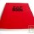 Bloc uni encoll� recycl� A4 80g 320 pages Rouge s�rie ZapBook