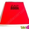 Bloc spirale � l'italienne uni recycl� A4 80g 320 pages Rouge s�rie ZapBook