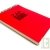 Bloc spirale � l'italienne uni recycl� A4 80g 320 pages Rouge s�rie ZapBook