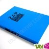 Bloc uni encoll� recycl� A5 80g 320 pages Bleu s�rie ZapBook