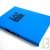 Bloc uni encoll� recycl� A5 80g 320 pages Bleu s�rie ZapBook