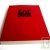 Bloc uni encoll� recycl� A5 80g 320 pages Rouge s�rie ZapBook