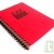 Bloc spirale uni recycl� A4 80g 320 pages Rouge s�rie ZapBook