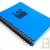 Bloc spirale uni recycl� A4 80g 320 pages Bleu s�rie ZapBook