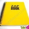Bloc spirale uni recycl� A4 80g 320 pages Jaune s�rie ZapBook