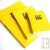 Bloc uni encoll� recycl� A5 80g 320 pages Jaune s�rie ZapBook