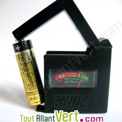 Testeur de piles autonome & compact