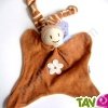 Doudou souriant en coton bio