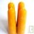 Lot de 4 bougies coniques en cire d'abeille