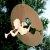 Lot de 5 d�corations en 3D pour sapin de No�l en bois