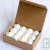 Lot de 24 bougies veilleuses (chauffe plat) blanche en st�arine v�g�tale