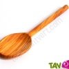Cuill�re ovale en bois d'olivier, 25 cm