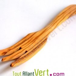 Couvert � salade en bois d\'olivier, 30 cm