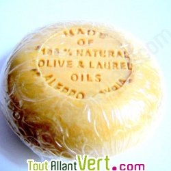 Savonnette d\'Alep ronde 12% 110g