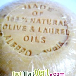 Savonnette d\'Alep ronde 12% 110g