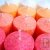 Lot de 12 bougies mini-cylindres en st�arine v�g�tale 4 coloris