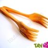 Pince � spaghetti en bois d'olivier, 26 cm