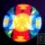 Puzzle cr�atif Mandala Rosace Multi Arc-en-ciel magn�tique