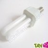 Ampoule Droite Fluocompacte 7W eq. 40W embase E27 300 lm