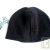 Bonnet court en chanvre biologique, 20 cm, Noir