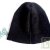 Bonnet en chanvre biologique, 25 cm, Noir