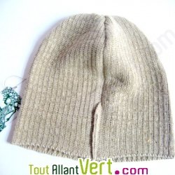 Bonnet en chanvre biologique, 25 cm, Naturel