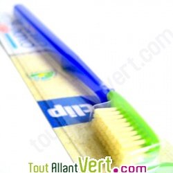 Brosse � dents poils en soie naturelle, t�te changeable