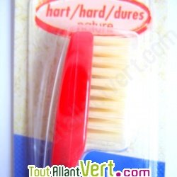 Brosse � dents soie naturelle dure, t�te changeable