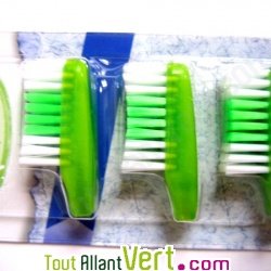 T�tes x 3 pour brosse � dents nylon dents sensibles