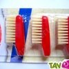 T�tes x 3 pour brosse � dents poils en soie naturelle