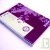 Cahier � spirale recycl� lign� A4 180p Violet Forever For�ts Vertes