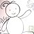 Coloriage recycl� de 12 dessins joliment dessin� par Clotilde Bernos
