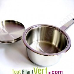 Casserole Basse Temp�rature 16cm inox 18/10 ABE