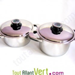 Faitout Haut 10lt - Basse Temp�rature 28 cm inox 18/10 ABE