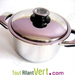 Faitout Haut 3.8lt - Basse Temp�rature 20cm inox 18/10 ABE