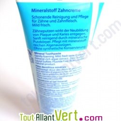 Dentifrice bio min�ral pour adultes, 75 ml