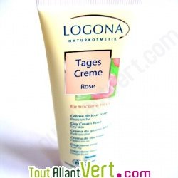 Cr�me de jour rose bio pour visages � peaux s�ches, 50 ml