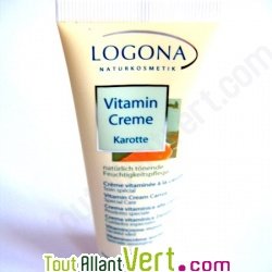 Cr�me visage vitamin�e � la carotte bio Logona, 50 ml