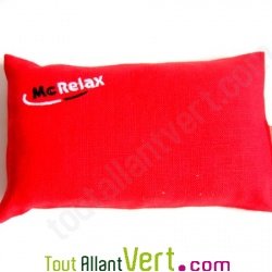 Repose poign�e rouge ergonomique et �cologique, 16x10cm