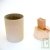 Taille-crayon bois avec r�servoir en carton recycl�