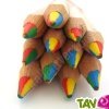 Crayon 4 couleurs en c�dre naturel