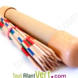Mikado de poche en bois non trait�