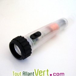 Lampe sans piles � Led par secousse P4000 transparent