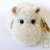 Peluche Petit Hippopotame noyau de cerise