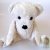 Nounours �cru 30 cm coton biologique